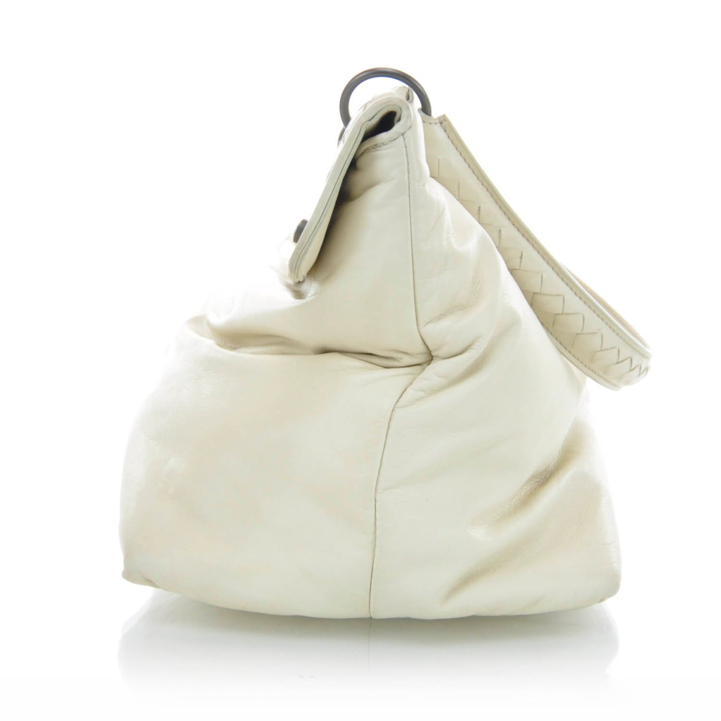 Leather Plume Intrecciato Tote