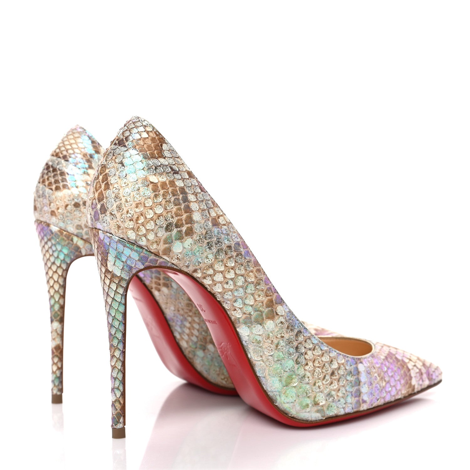 Christian Louboutin Snakeskin So Kate 120 Pumps 36 Multicolor 4 of 8