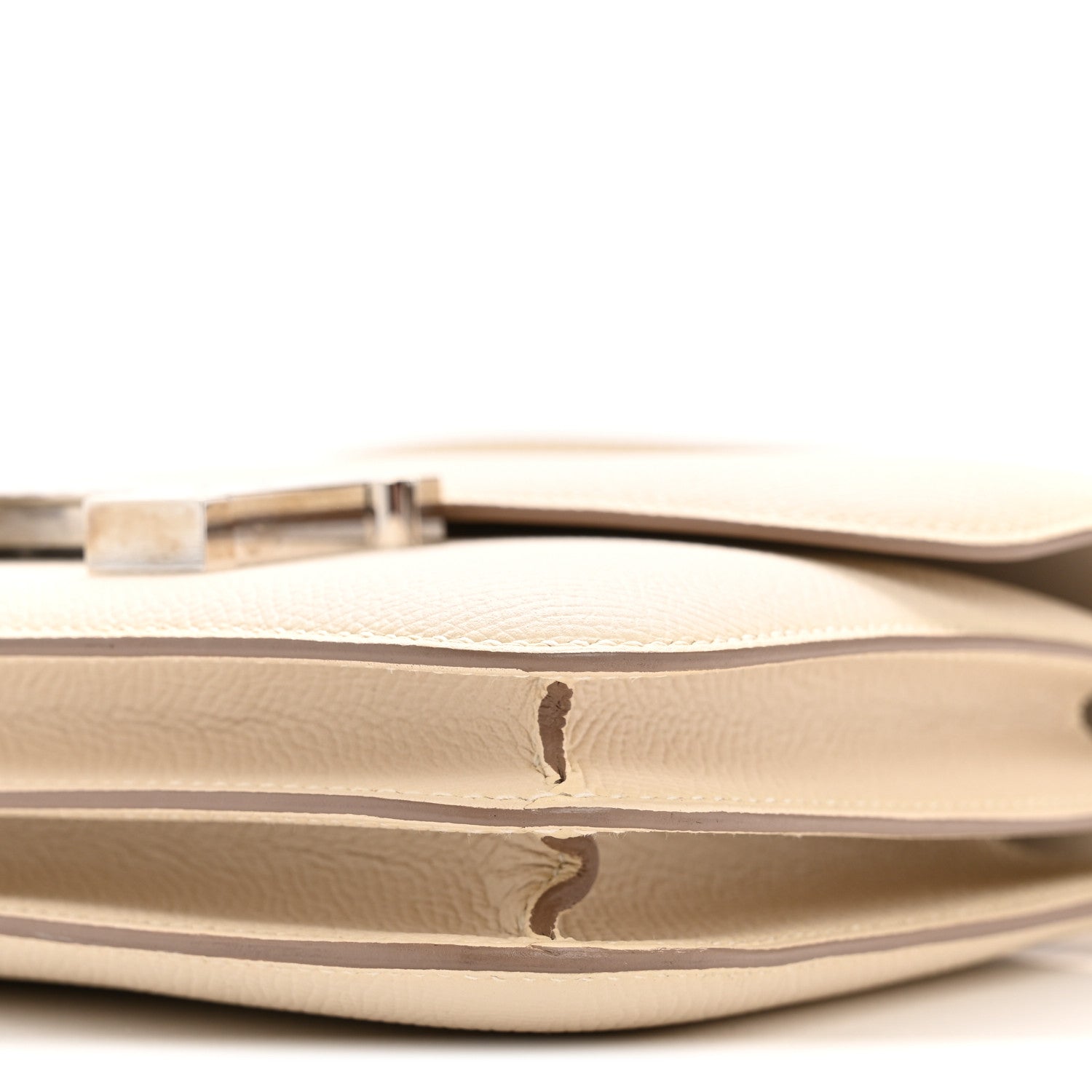 Hermes Epsom Constance 18 Craie 10 of 12