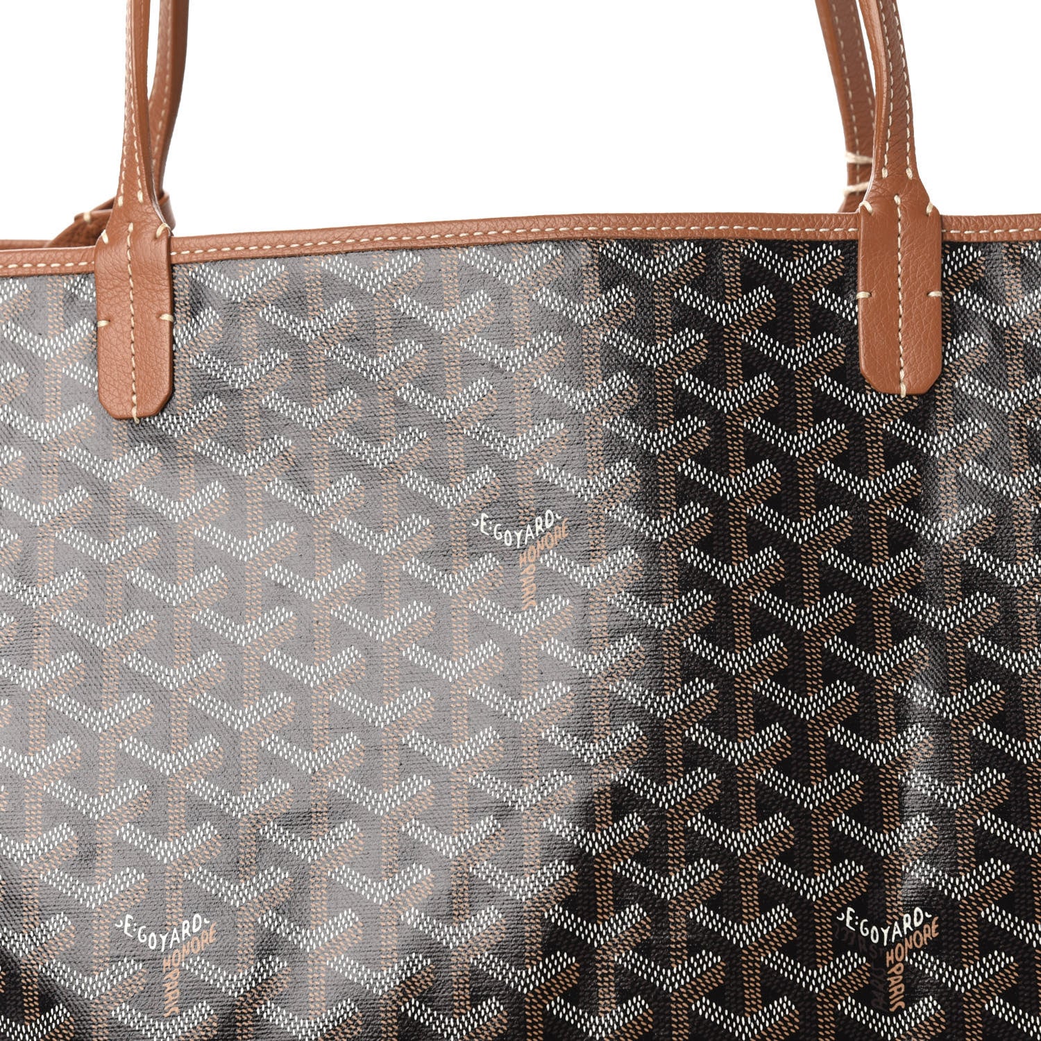 Goyard Goyardine Saint Louis GM Black Gold 12 of 12