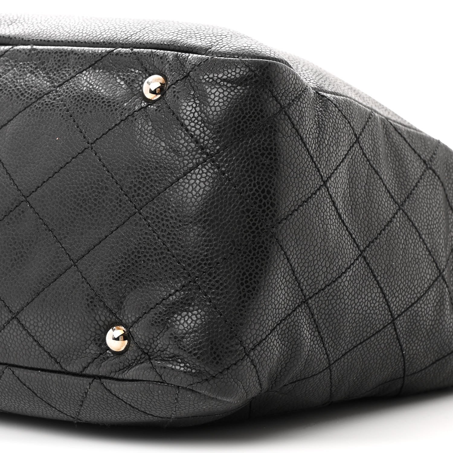 Chanel Caviar Stitched Timeless CC Soft Tote Black 10 of 13