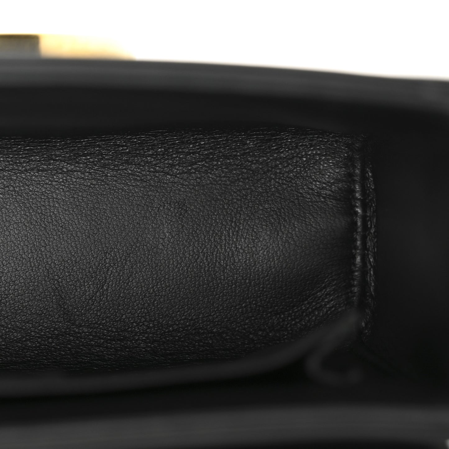 Crackled Lambskin 30 Montaigne Box Bag Black Black