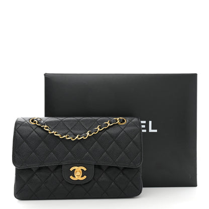 Chanel Caviar Quilted Small Double Flap Black 11 of 11