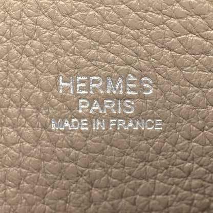 Hermes Taurillon Clemence Verso So Kelly 26 Menthe Gris Tourterelle 5 of 9