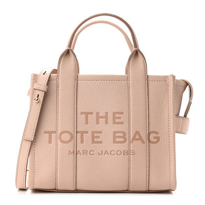 Marc Jacobs Grained Calfskin Small The Tote Bag Rose Dust 1 of 10