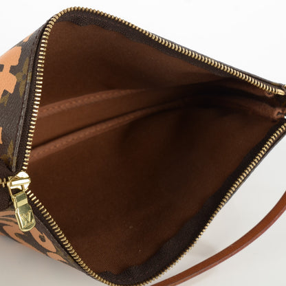 Louis Vuitton Monogram Graffiti Pochette Accessories Peach 5 of 7
