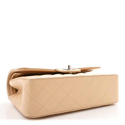 Chanel Caviar Quilted Small Double Flap Beige 4 of 11