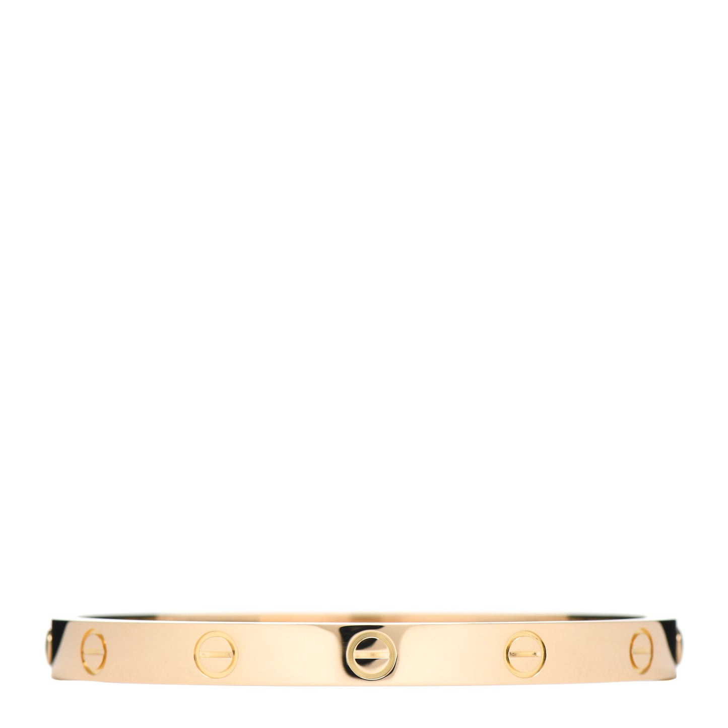 18K Yellow Gold LOVE Bracelet 17