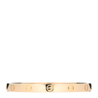 Cartier 18K Yellow Gold LOVE Bracelet 17 3 of 5