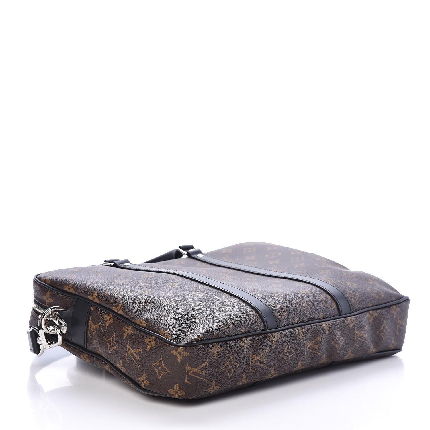 Louis Vuitton Monogram Macassar Porte-Documents Voyage PM 4 of 9