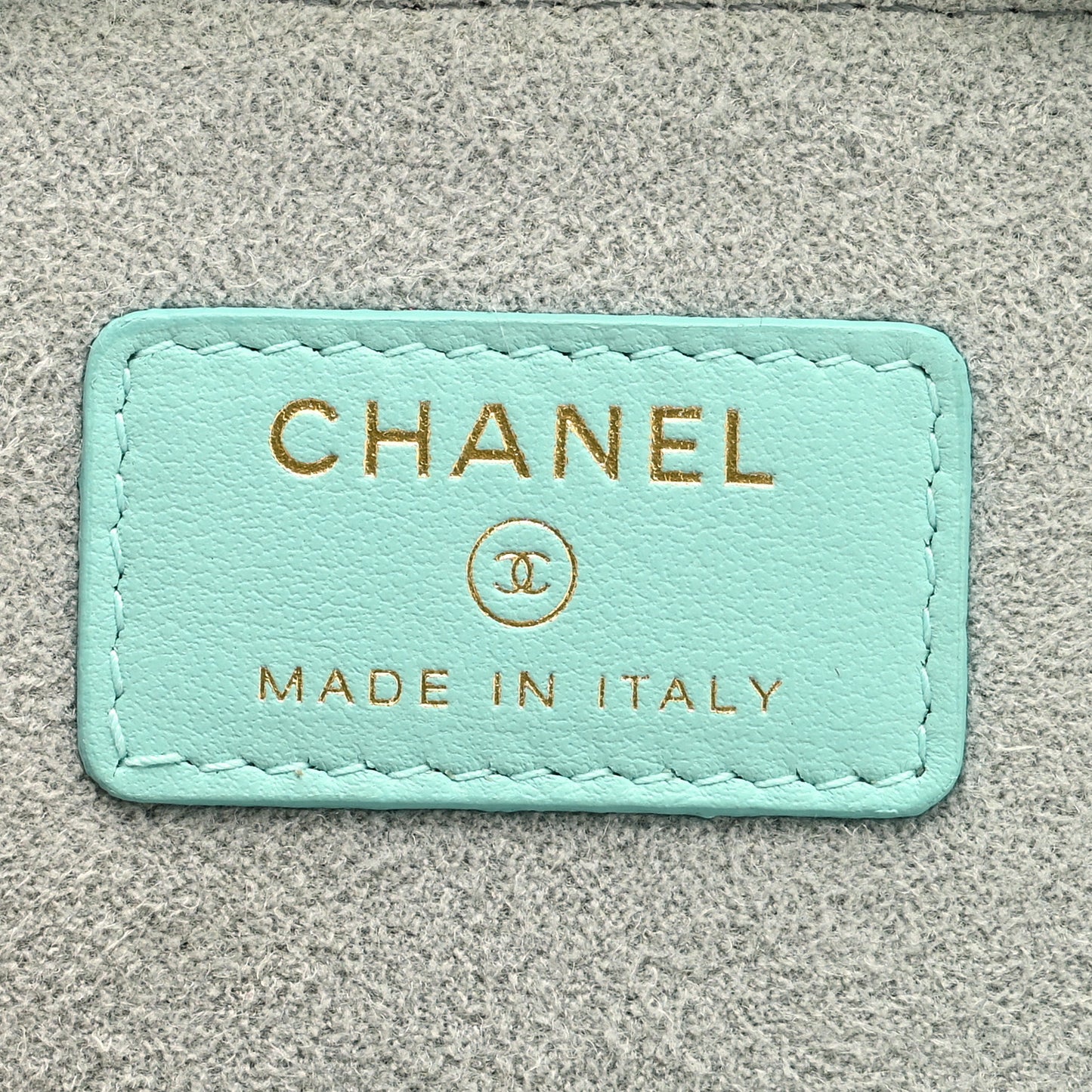 Caviar Quilted Jewelry Travel Case Blue