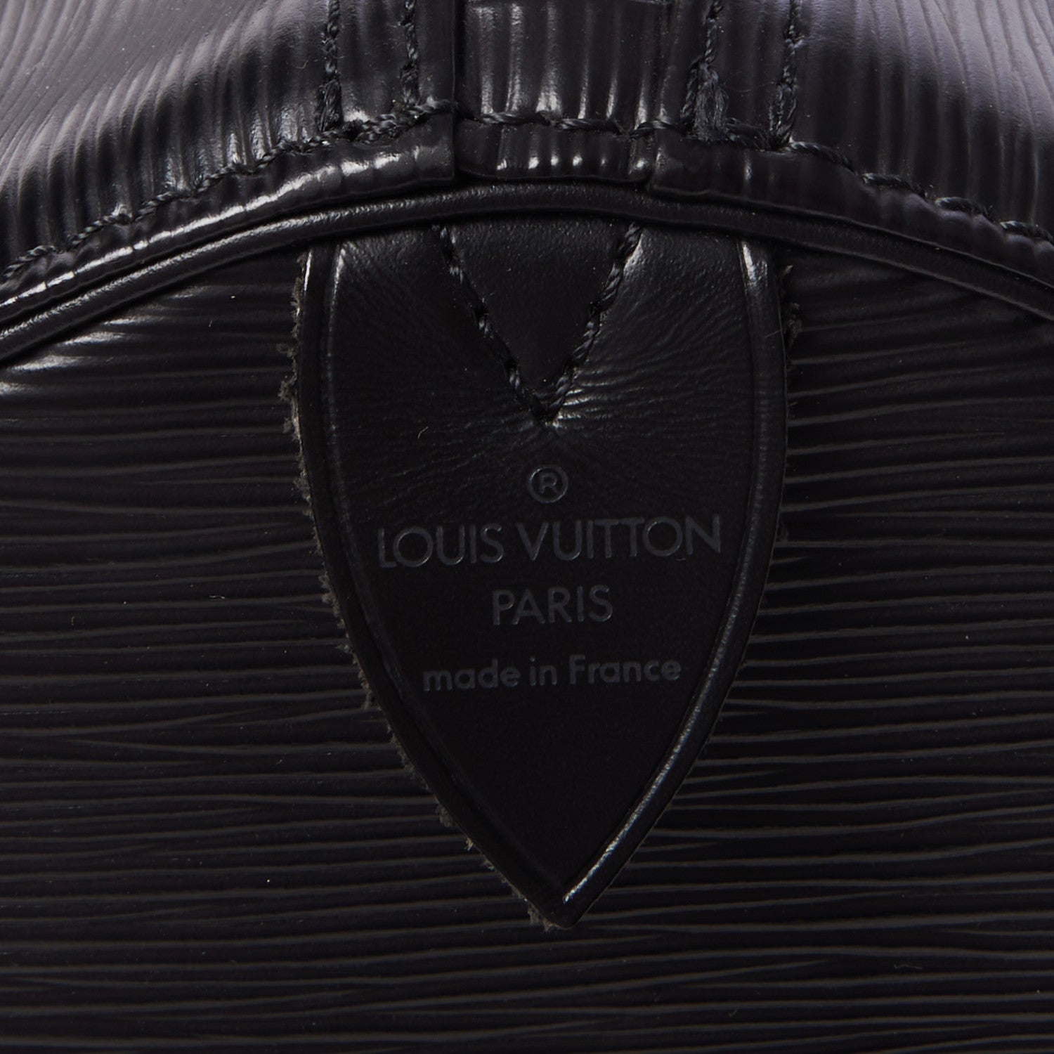 Louis Vuitton Epi Keepall 55 Black 9 of 10