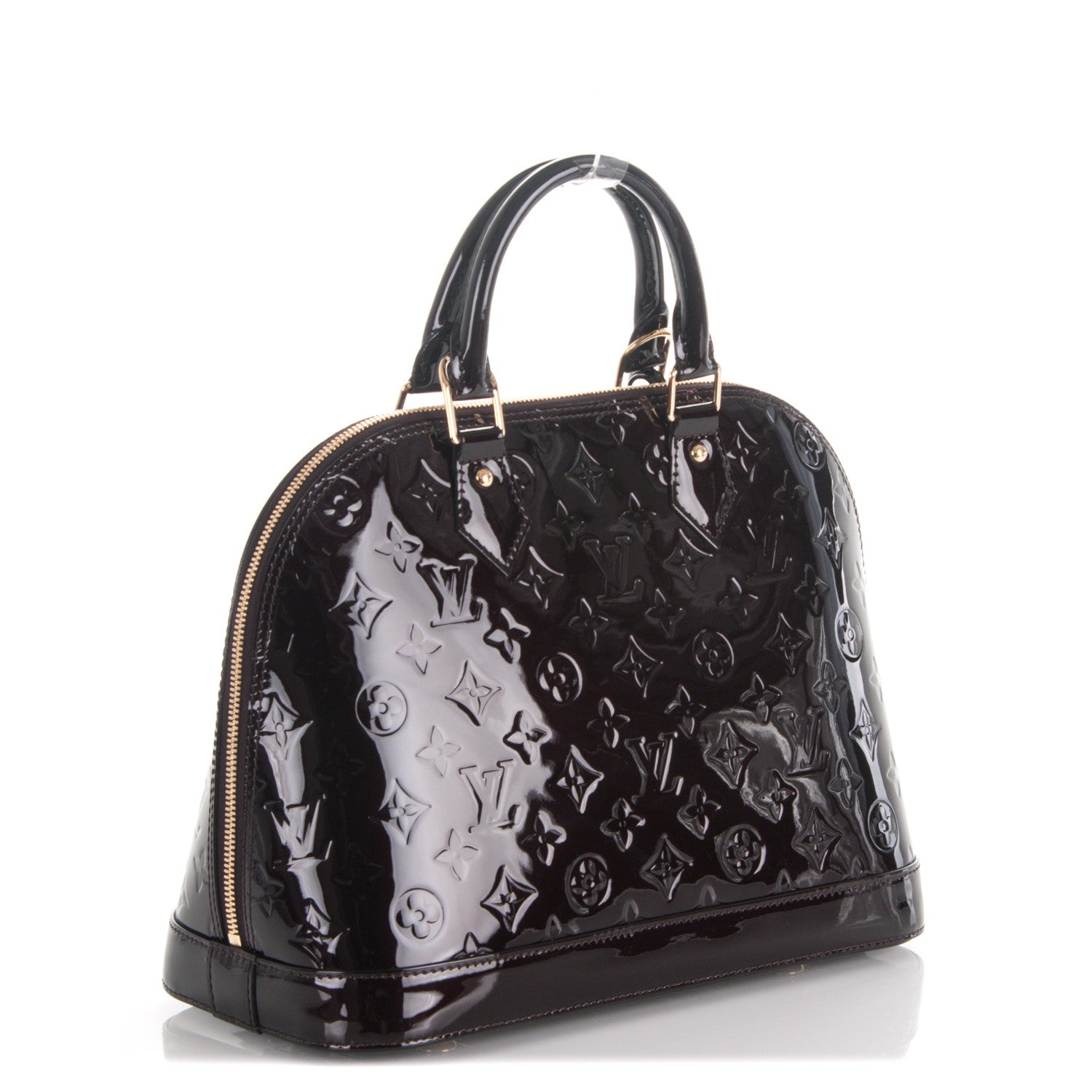 Louis Vuitton Vernis Alma PM Amarante 3 of 7