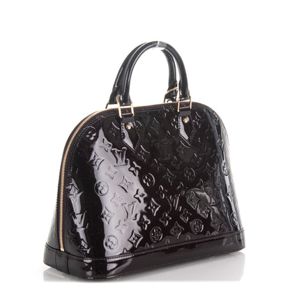 Louis Vuitton Vernis Alma PM Amarante 3 of 7