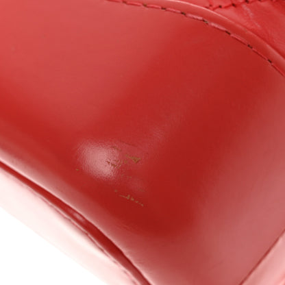 Chanel Aged Calfskin Quilted Small Gabrielle Hobo Red 11 of 11