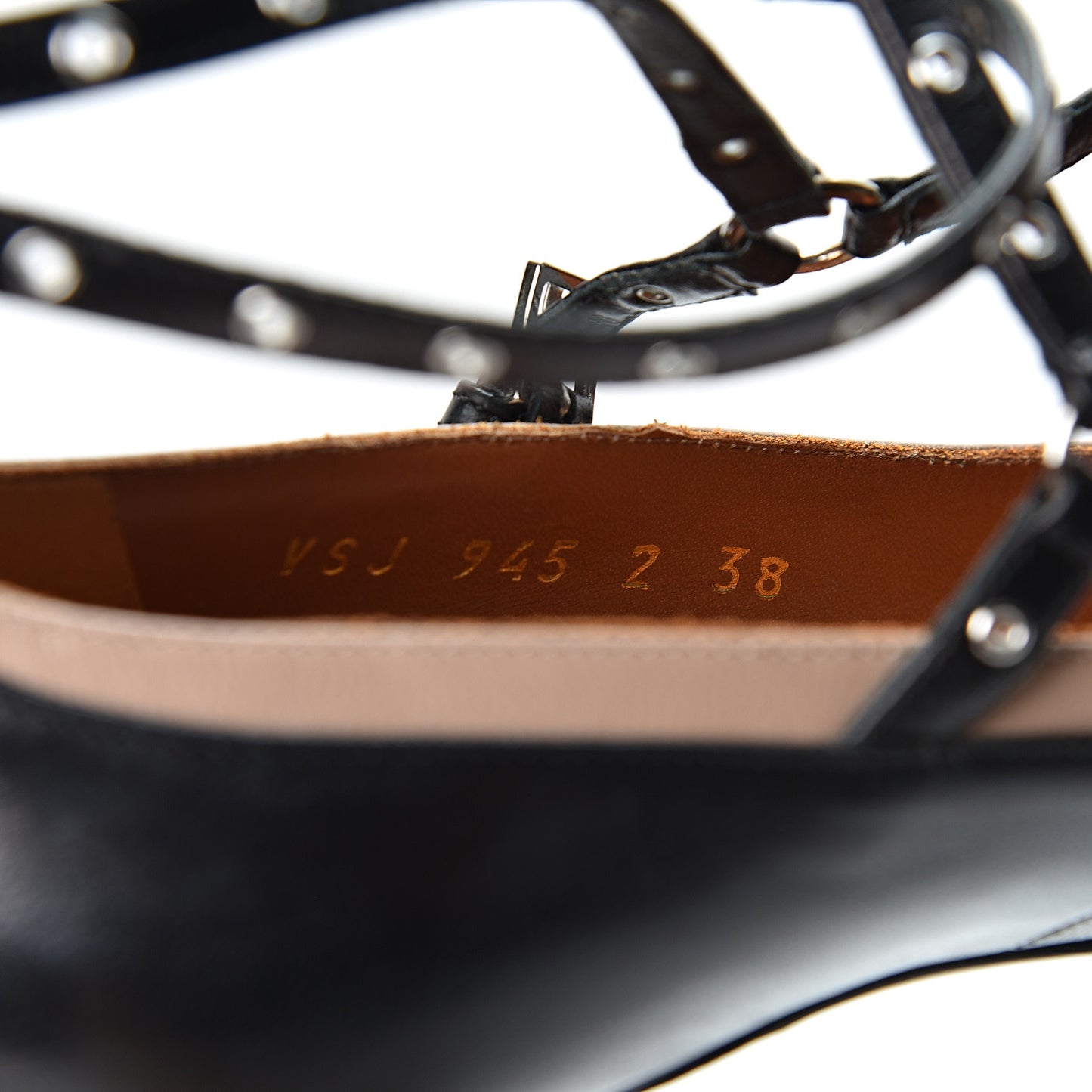 Nappa Love Latch 50mm Pumps 38 Black Poudre