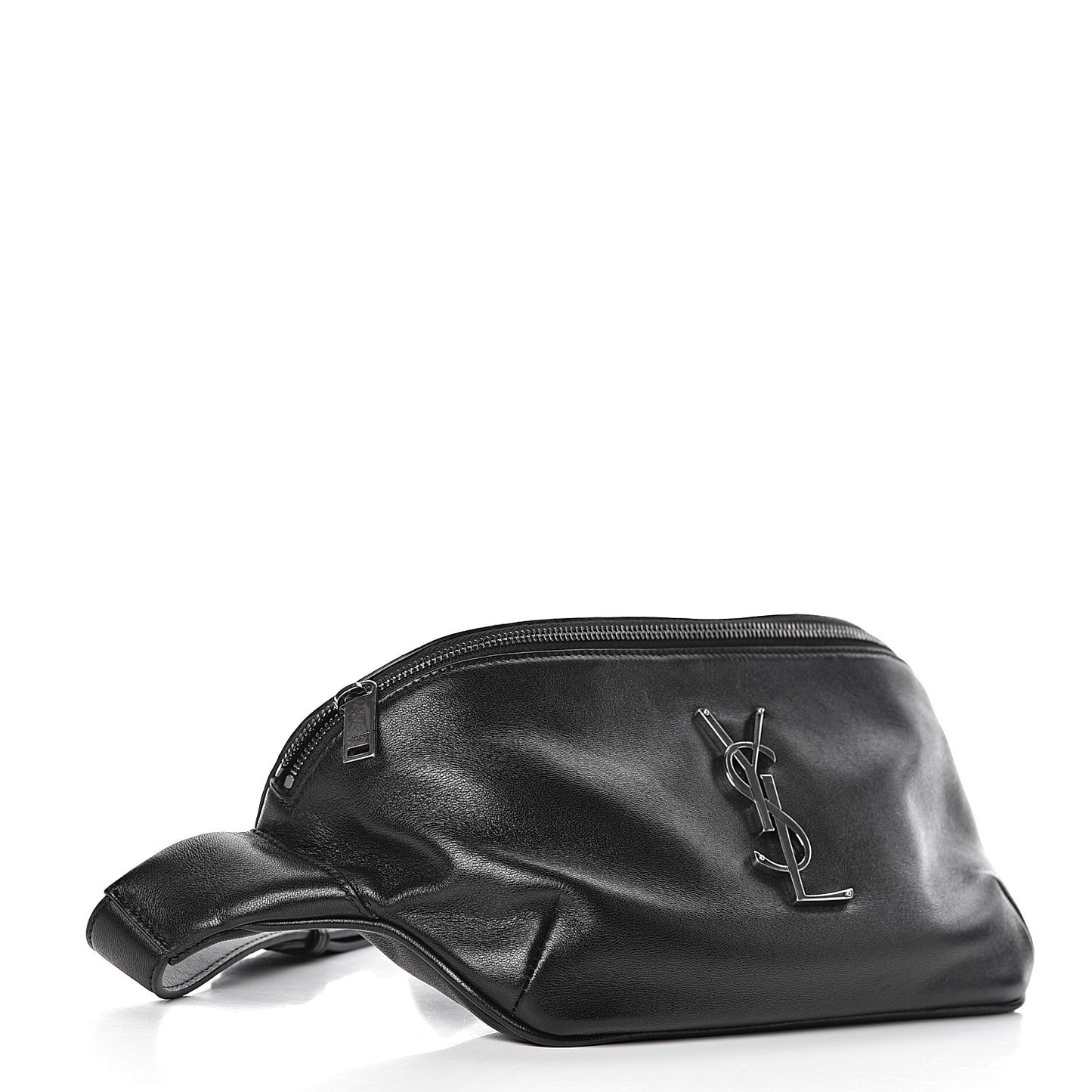 Calfskin Monogram Belt Bag Black