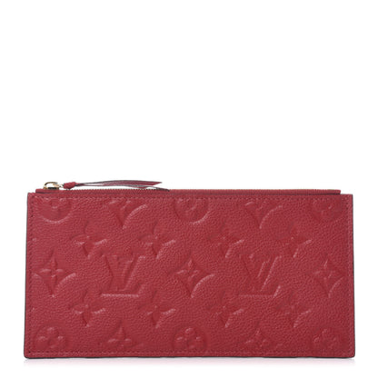 Louis Vuitton Empreinte Felicie Chain Wallet Zippered Insert Cherry 1 of 6