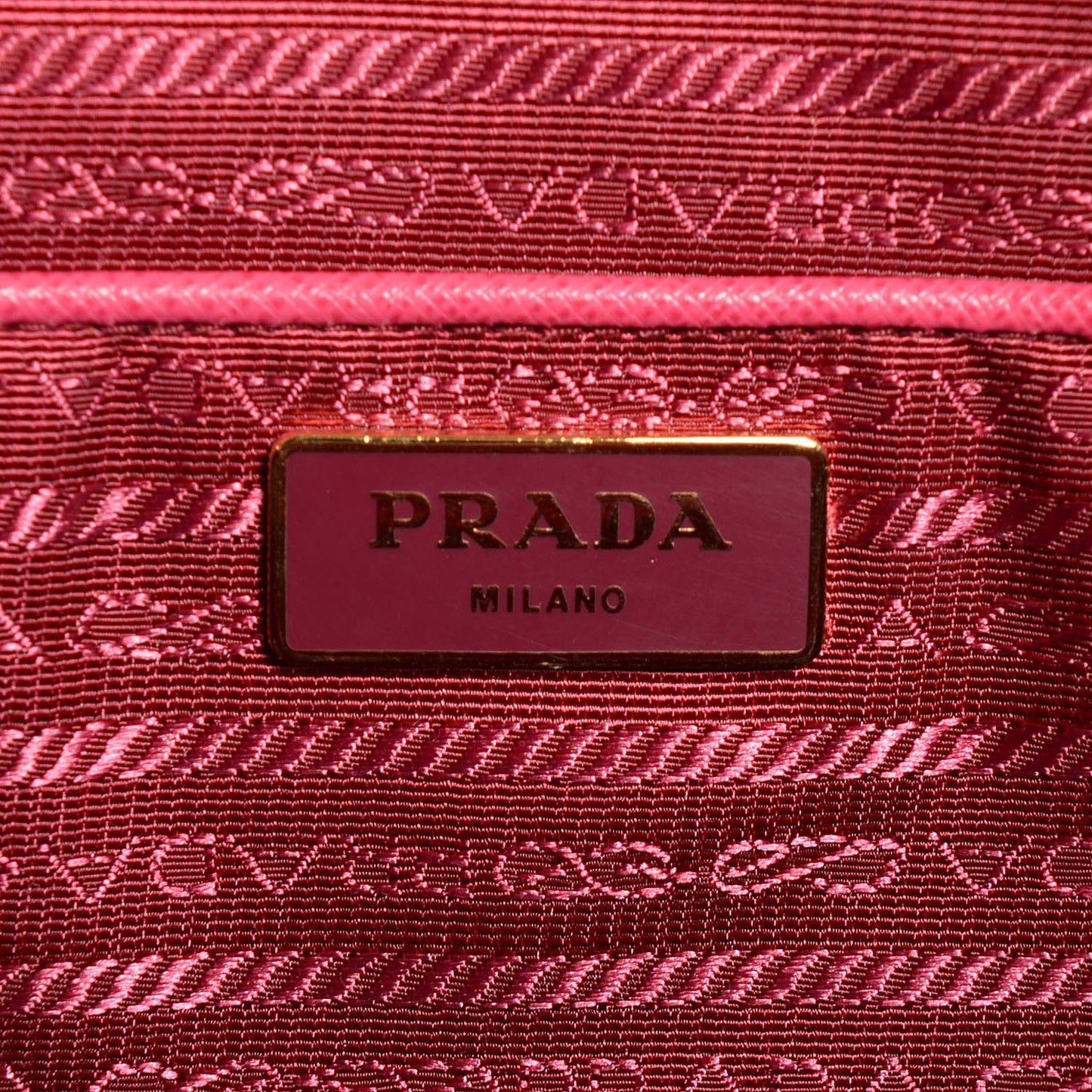 Saffiano Lux Double Handle Shopping Tote Peonia