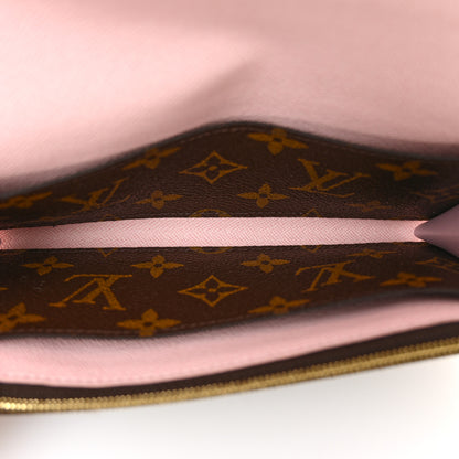 Louis Vuitton Monogram Emilie Wallet Rose Ballerine 5 of 10