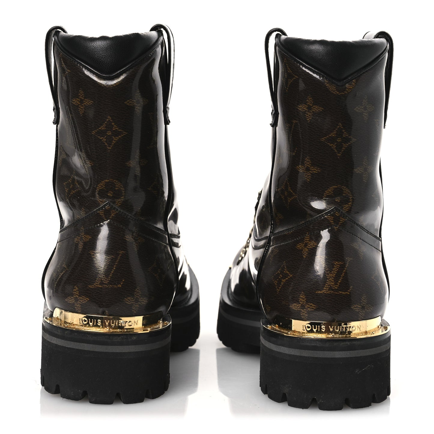 Monogram Glaze Mens Outland Ankle Boots 9 Ebene
