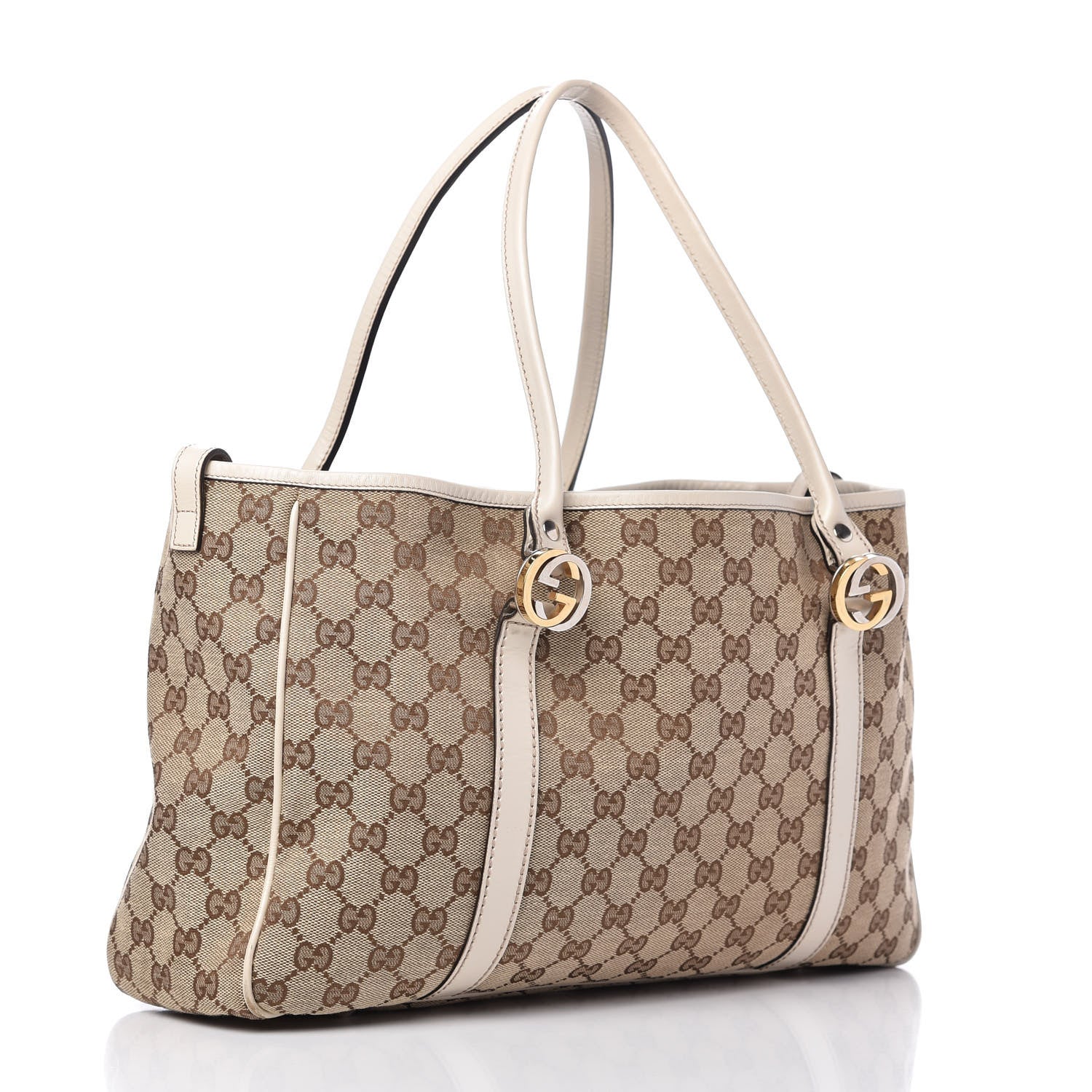 Gucci Monogram Medium Twins Tote Off White 3 of 10