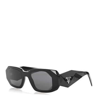 Prada Acetate Symbole Sunglasses SPR 17W Black 1 of 8