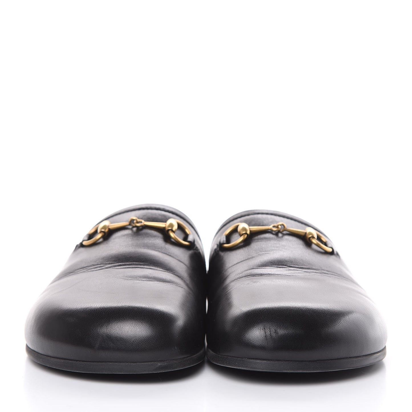 Malaga Kid Womens Horsebit River Slippers 37.5 Black