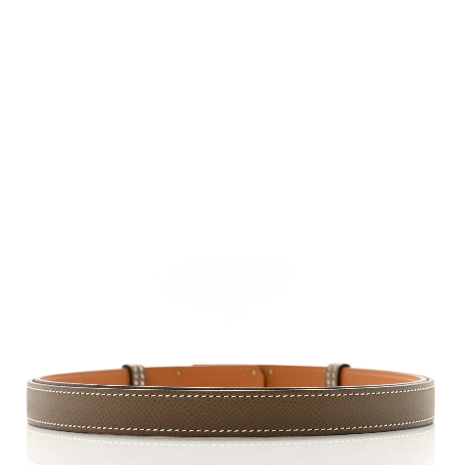 Hermes Epsom Kelly Belt Etoupe 2 of 4