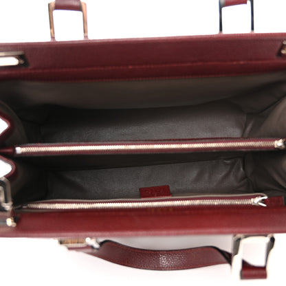 Gucci Grainy Calfskin Medium Zumi Top Handle Bag Vintage Bordeaux 5 of 11