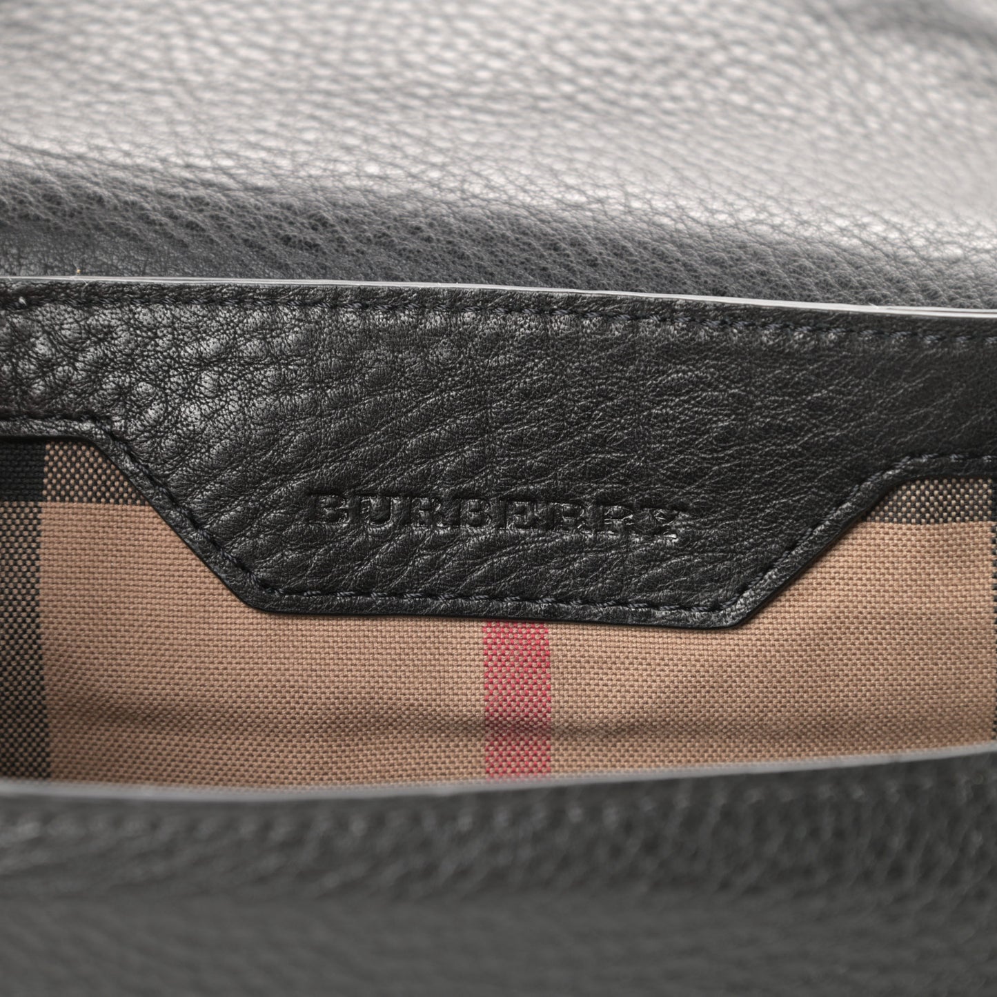Grained Calfskin Small Zip Crossbody Bag Black