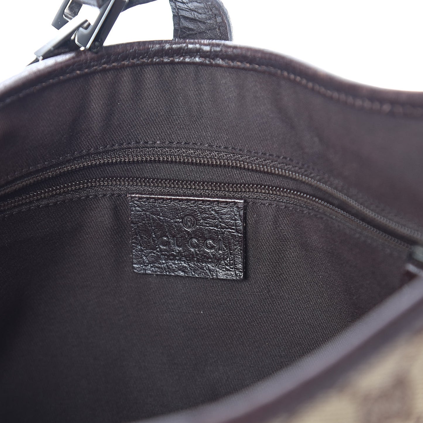 Monogram Web Jackie O Hobo Dark Brown