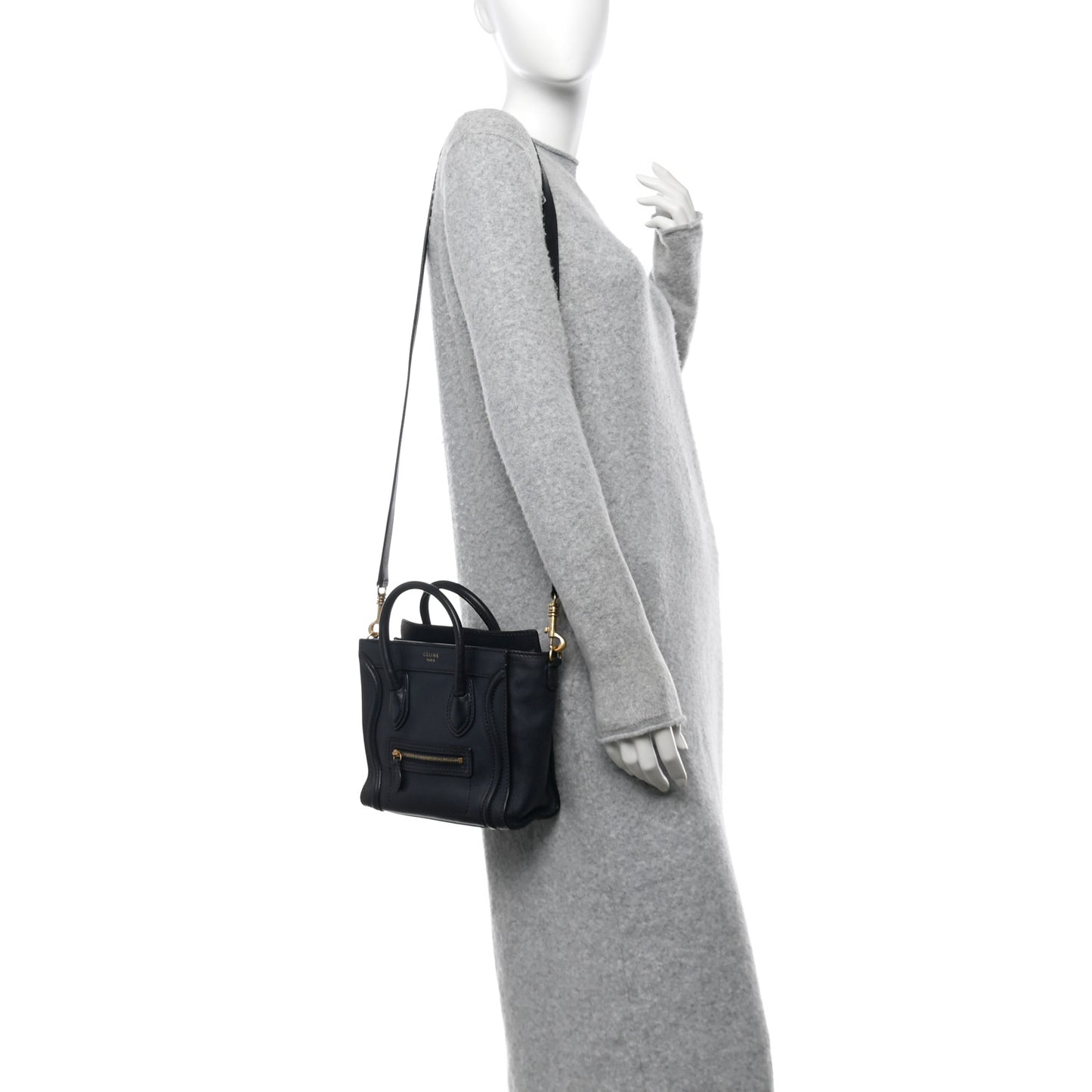 Smooth Calfskin Nano Luggage Ink