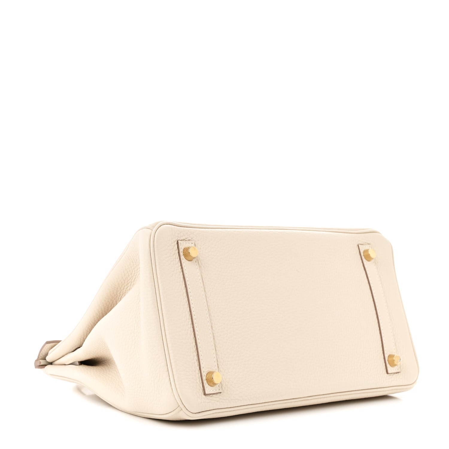 Hermes Taurillon Clemence Birkin 30 Craie 4 of 14