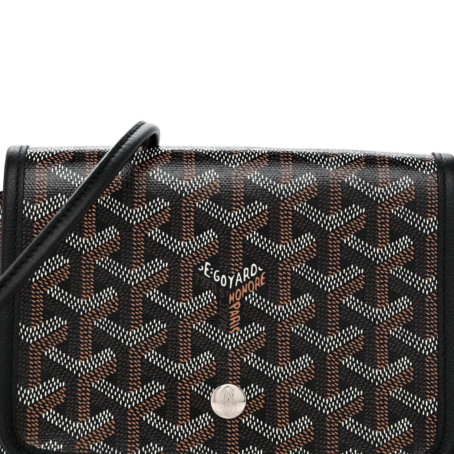 Goyard Goyardine Plumet Wallet Clutch Black 3 of 8