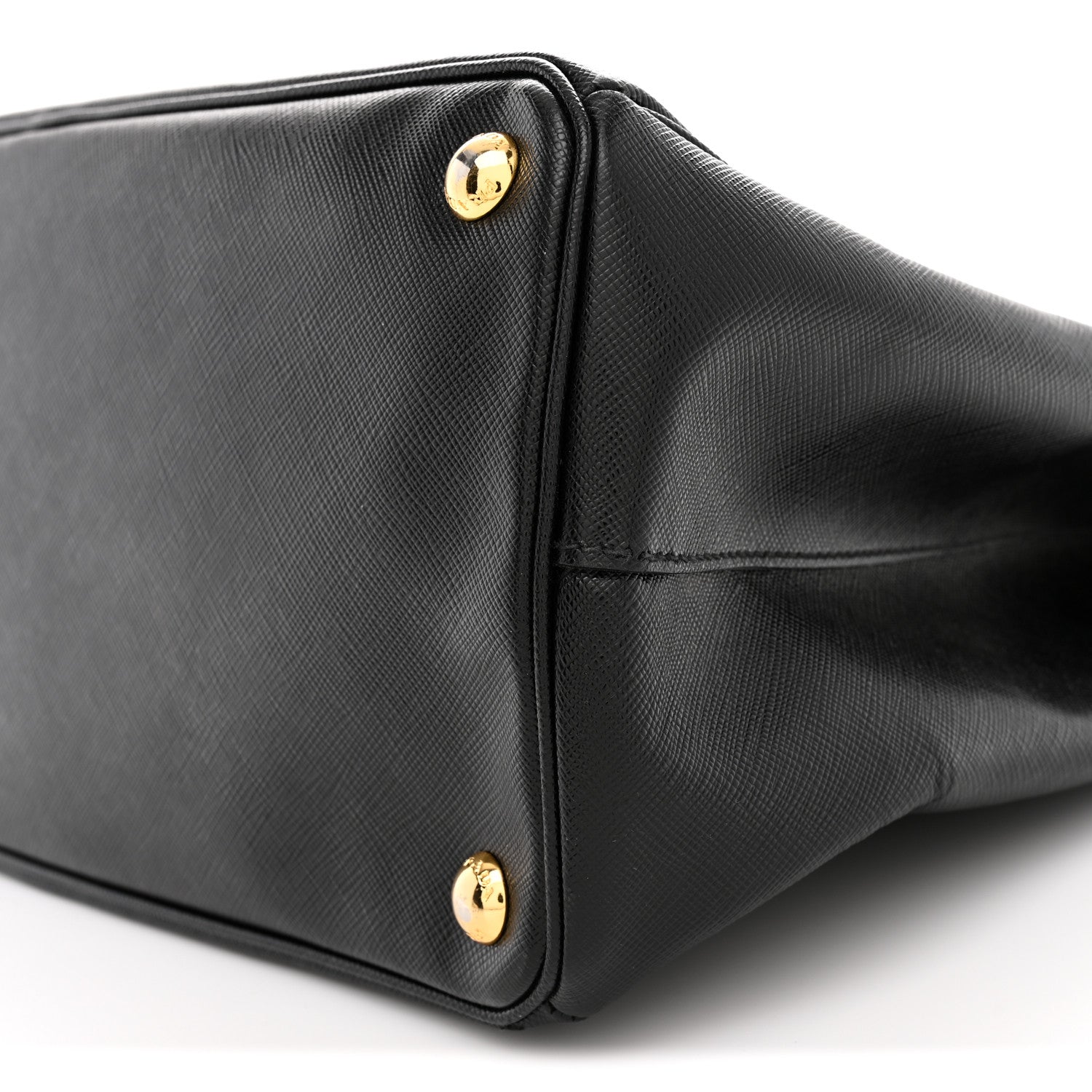 Prada Saffiano Lux Large Galleria Double Zip Tote Black 10 of 11