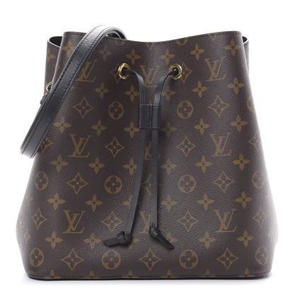 Louis Vuitton Monogram Neonoe MM Black 1 of 11