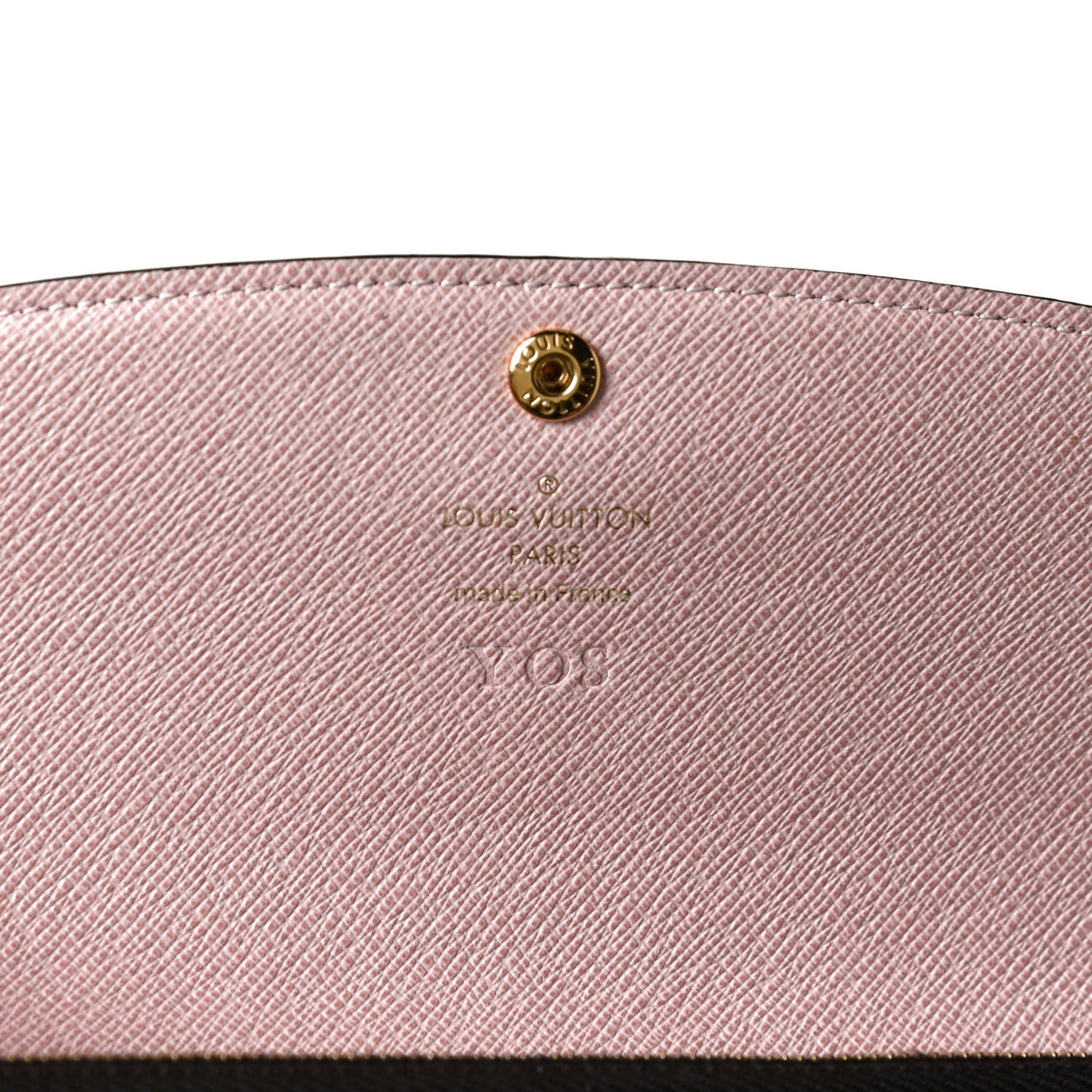 Monogram Emilie Wallet Rose Ballerine