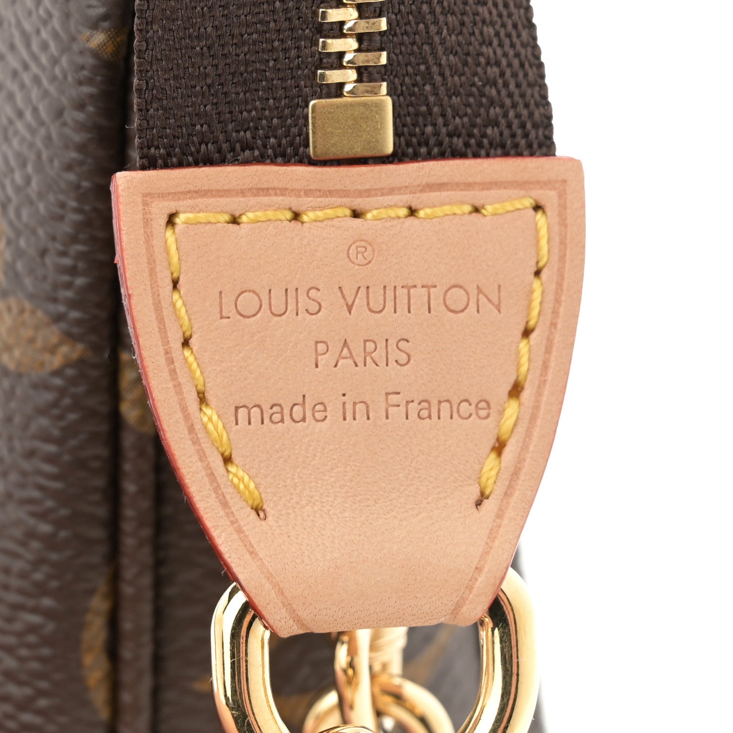 Louis Vuitton Monogram Chain Pochette Accessories 6 of 10
