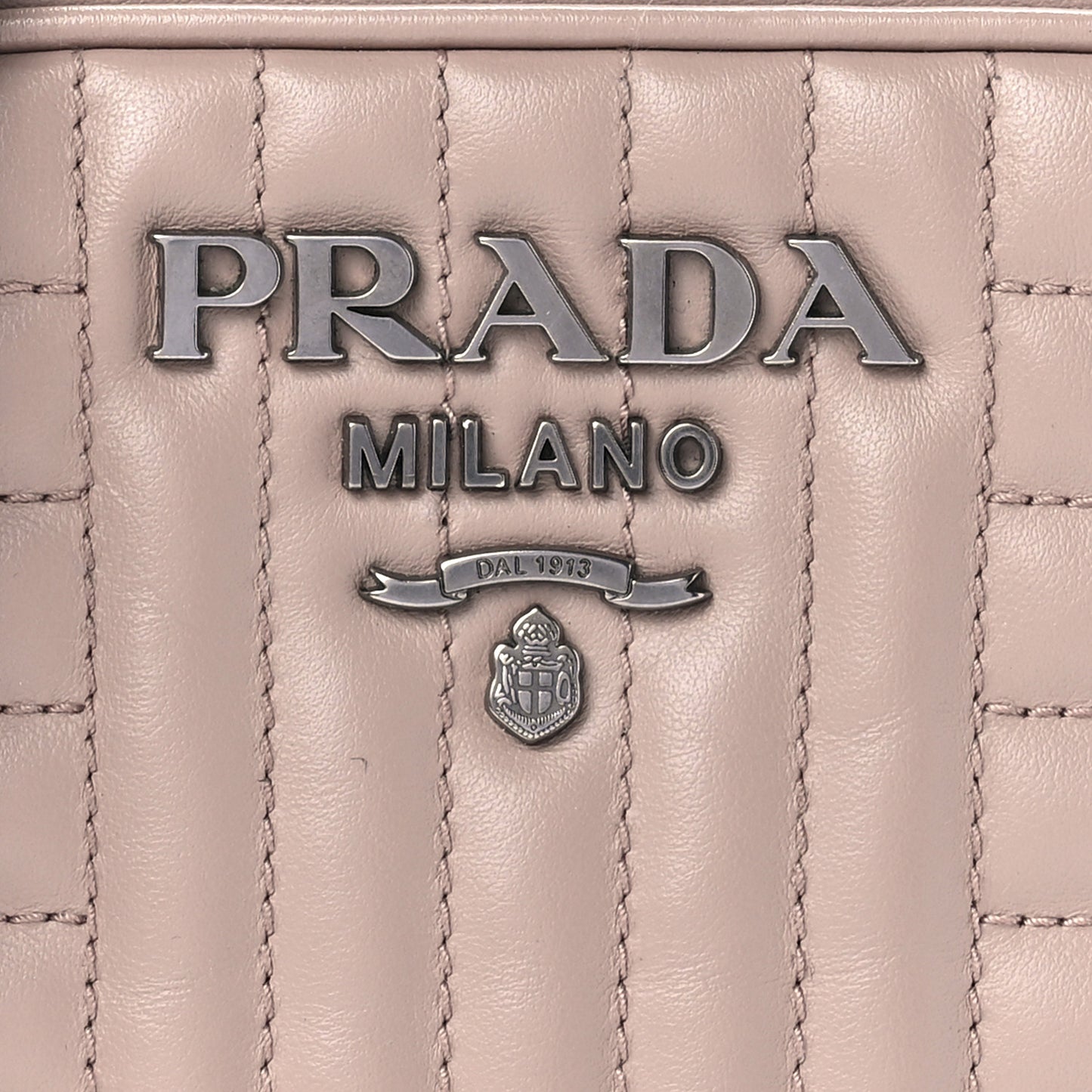 Soft Calfskin Diagramme Crossbody Bag Cipria