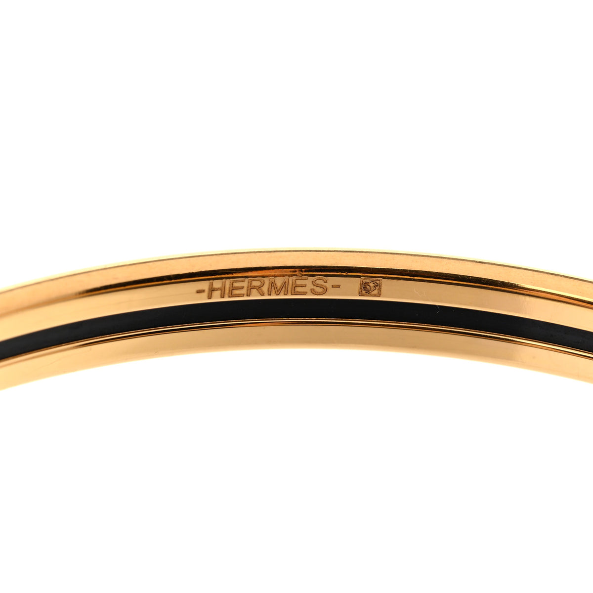 Hermes Enamel Printed Extra Narrow Uni Bracelet 70 Ultramarine 5 of 5