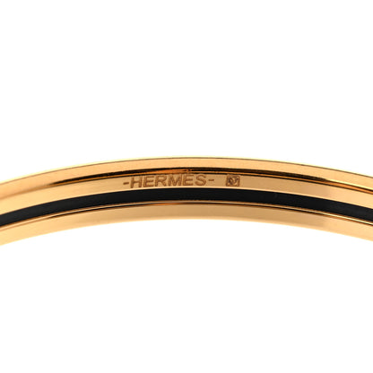 Hermes Enamel Printed Extra Narrow Uni Bracelet 70 Ultramarine 5 of 5