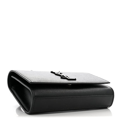 Saint Laurent Grain De Poudre Monogram Kate Belt Bag Black 3 of 10