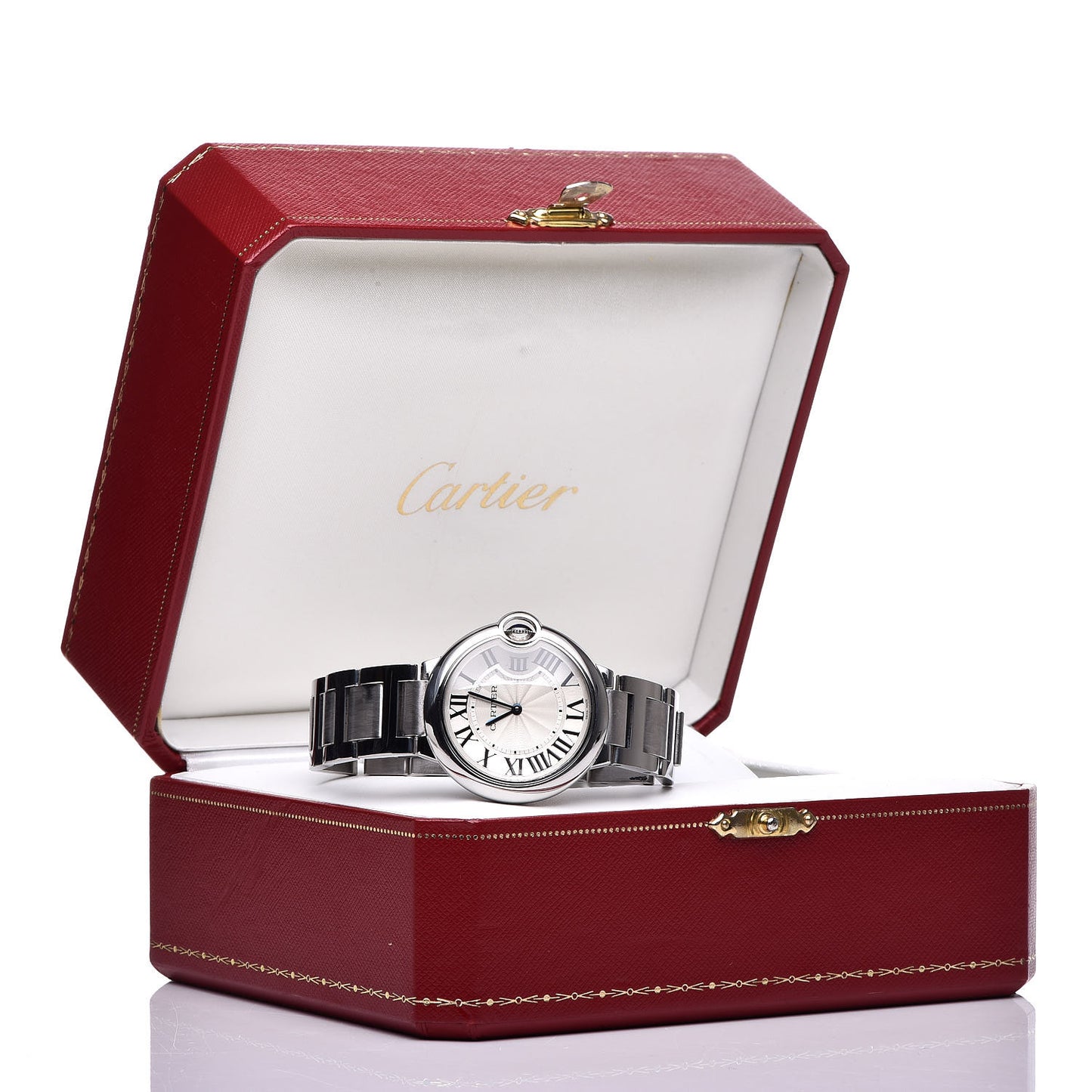 Stainless Steel 36mm Ballon Bleu De Quartz Watch