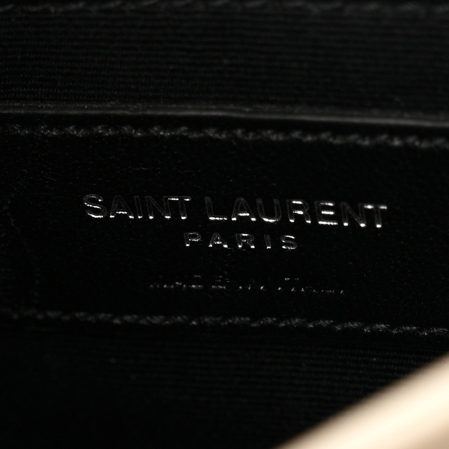 Saint Laurent Calfskin Y Quilted Monogram Toy Loulou Satchel Ivory 6 of 11