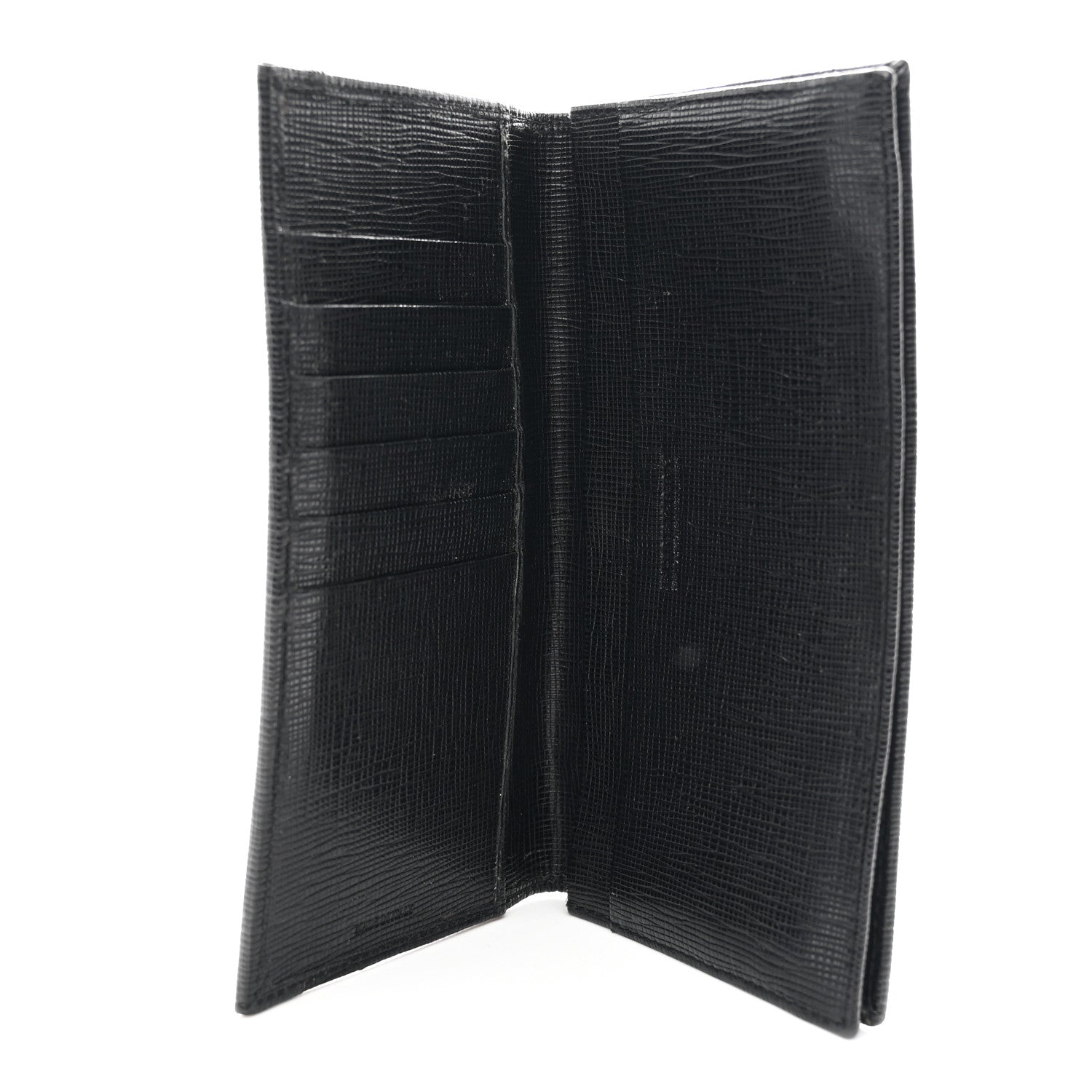 Burberry House Check Flap Wallet Black 5 of 7