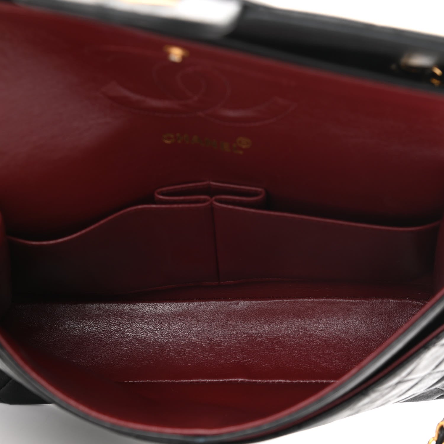 Chanel Lambskin Quilted Small Double Flap Black 5 of 13