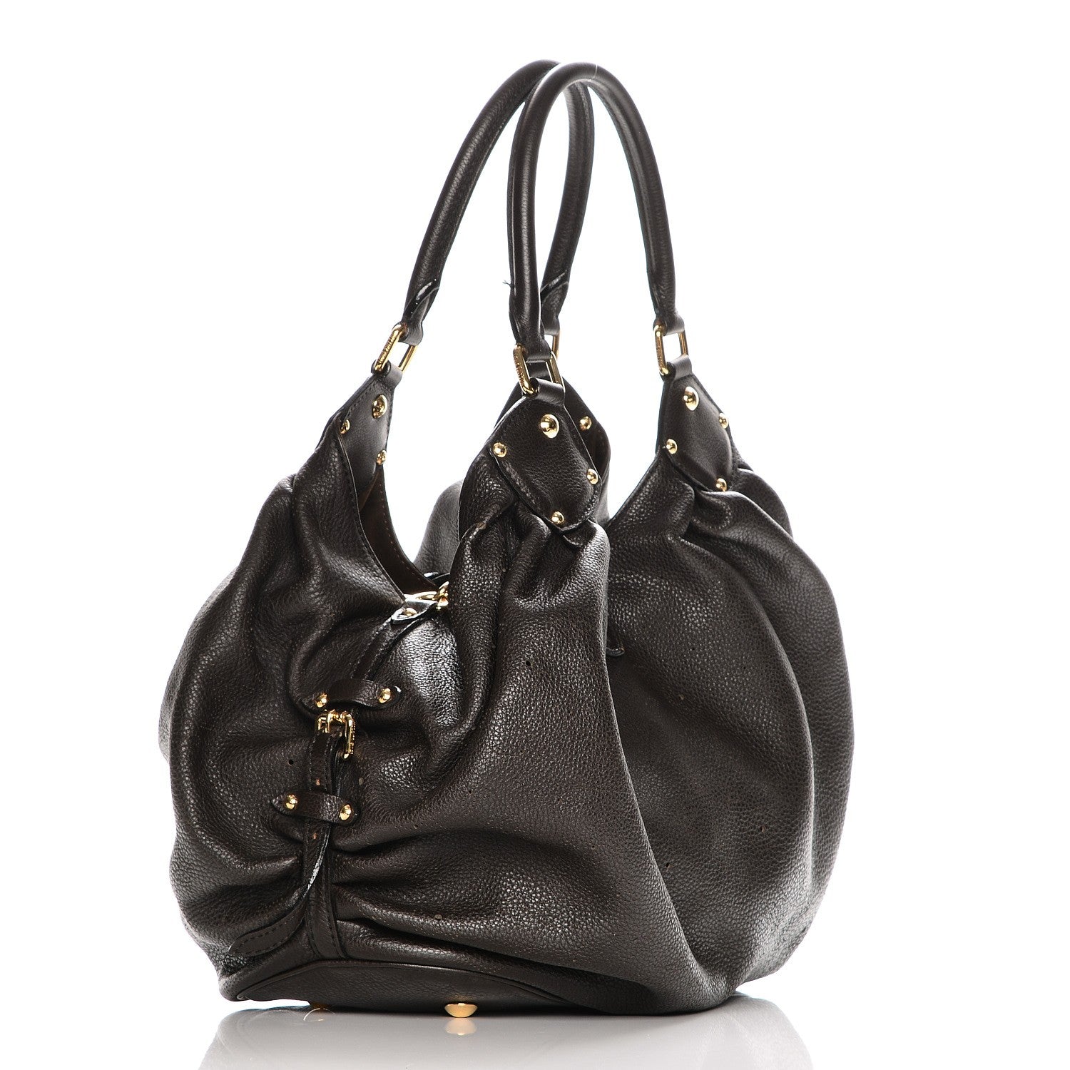 Louis Vuitton Mahina L Chocolate 5 of 12