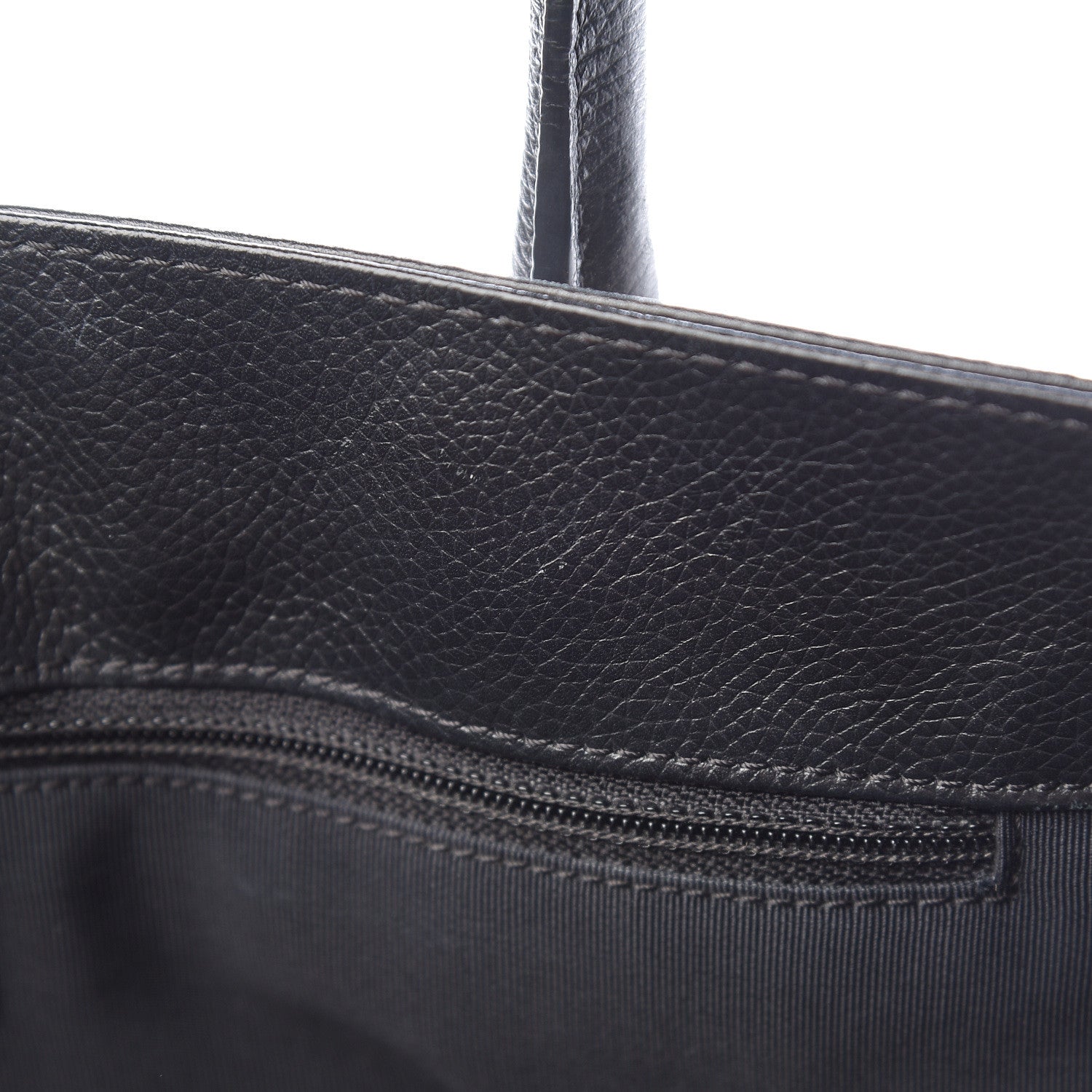 Chanel Calfskin Cerf Shopper Tote Black 14 of 14