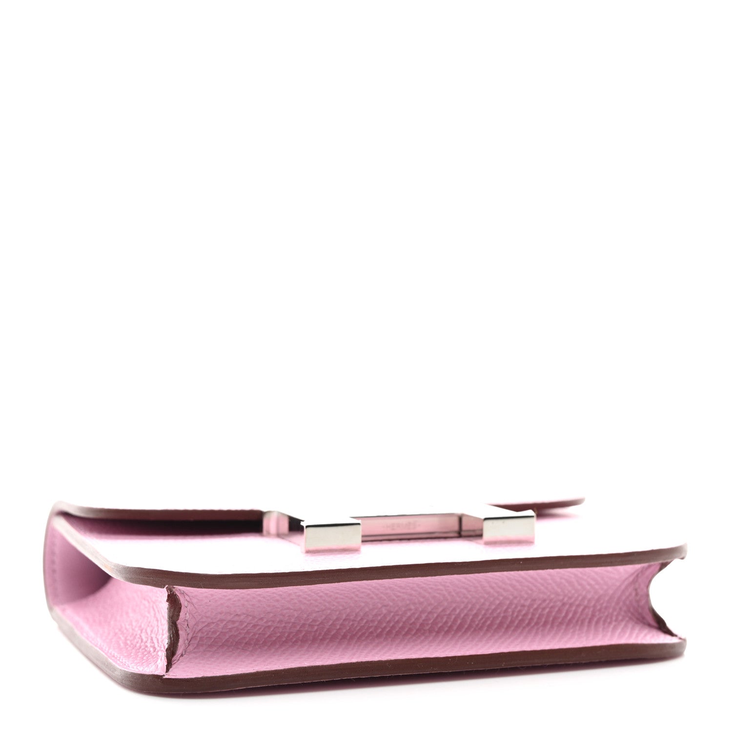 Hermes Epsom Constance Slim Wallet Mauve Sylvestre 5 of 9